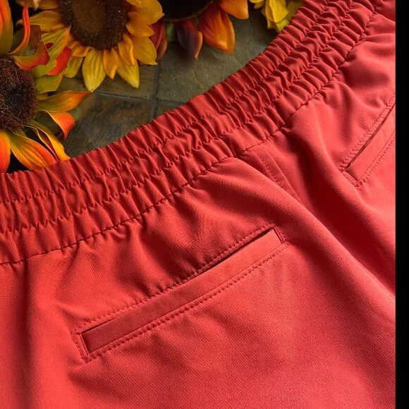 StretchTech Colorblock High-Waisted Athletic Shorts - Picture 11 of 14